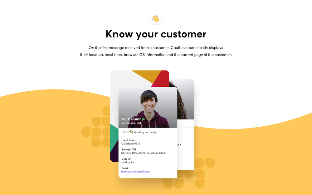Chatlio dashboard view — Marketing app on the Slack Marketplace