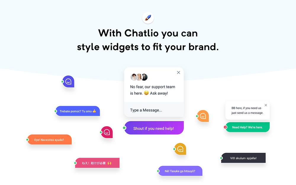 Chatlio settings interface — Marketing app on the Slack Marketplace