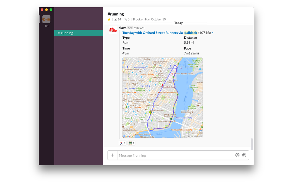 Slava primary marketing image — Health & Wellness app on the Slack Marketplace