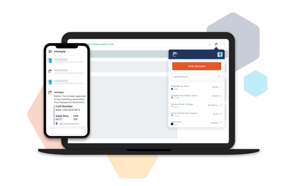 Teampay feature detail — Finance app on the Slack Marketplace
