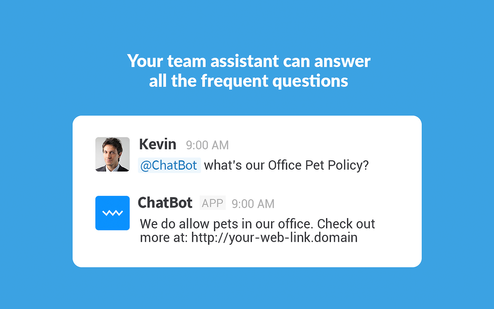 ChatBot dashboard view — Customer Support app on the Slack Marketplace
