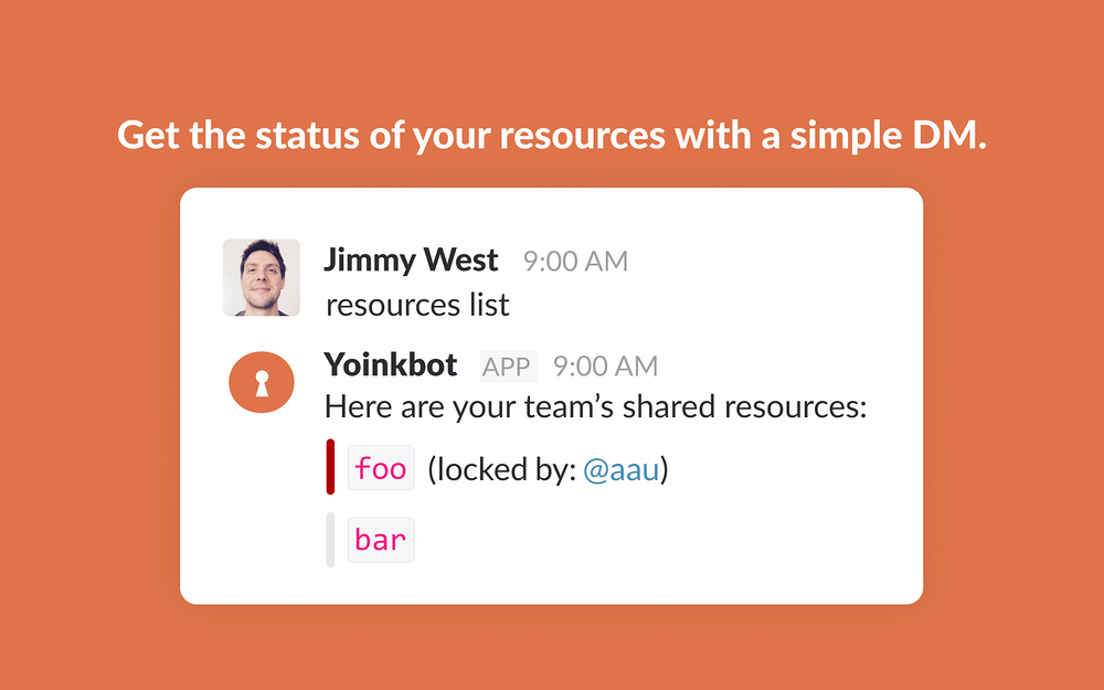 Yoink primary marketing image — Office Management app on the Slack Marketplace