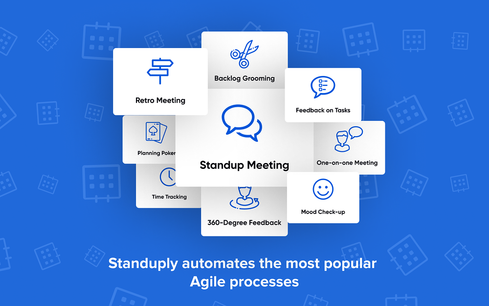 Standup.ly: Poll & Survey ToDo Bot primary marketing image — Brilliant Bots app on the Slack Marketplace
