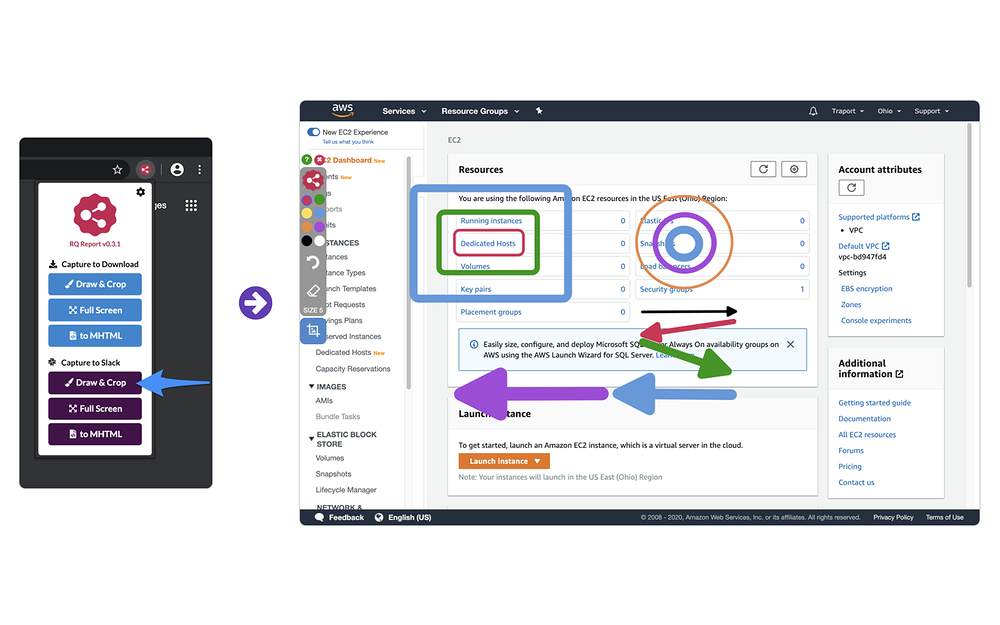 RQ Report primary marketing image — Project Management app on the Slack Marketplace