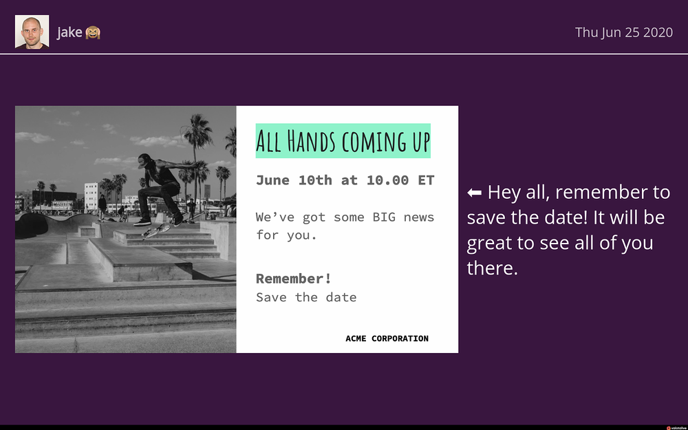 Valotalive Digital Signage primary marketing image — Office Management app on the Slack Marketplace
