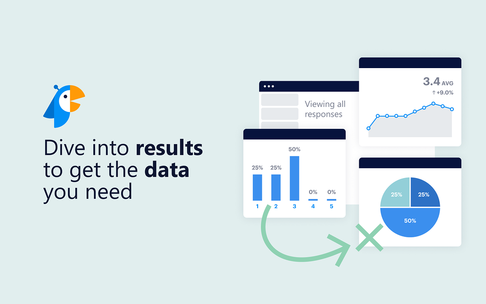 Polly dashboard view — HR & Team Culture app on the Slack Marketplace