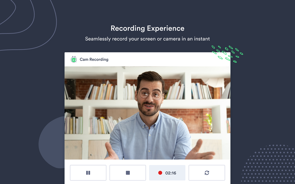 Vidyard dashboard view — Voice & Video app on the Slack Marketplace
