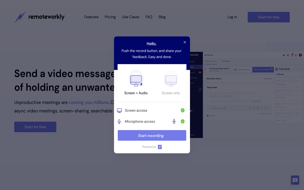 Bug Reporting primary marketing image — Voice & Video app on the Slack Marketplace