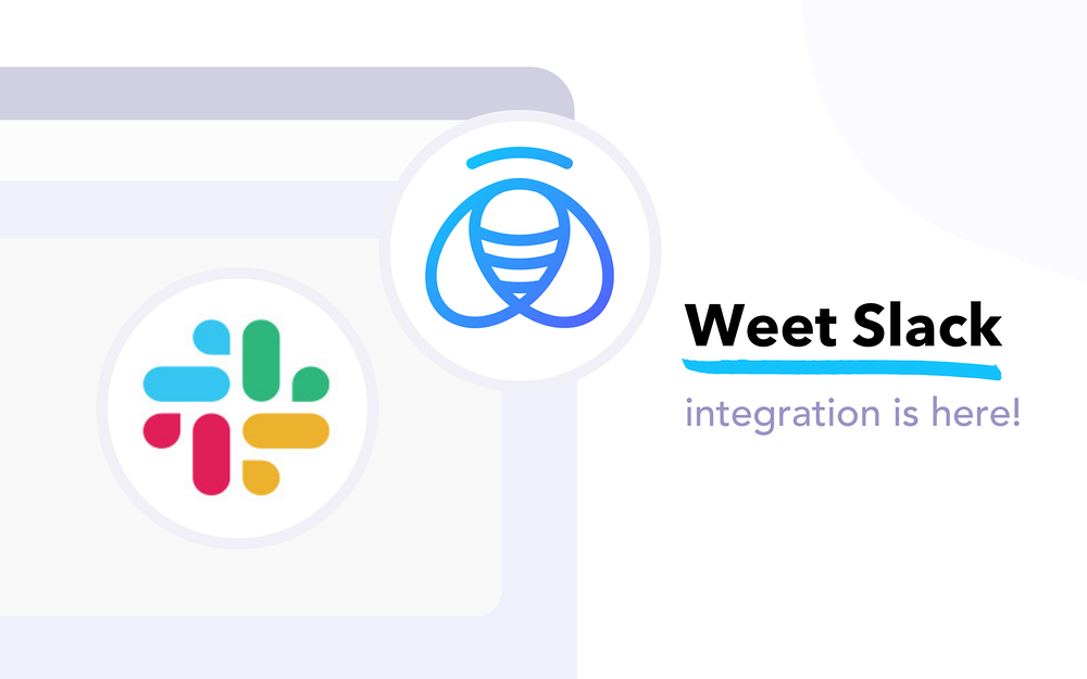 Weet primary marketing image — Voice & Video app on the Slack Marketplace