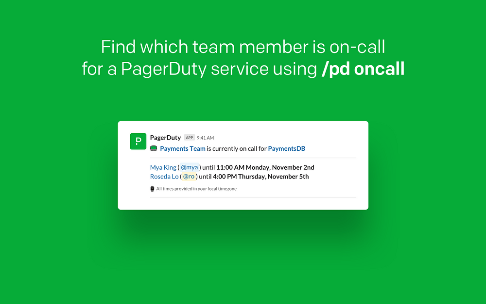 PagerDuty integration setup — Security & Compliance app on the Slack Marketplace