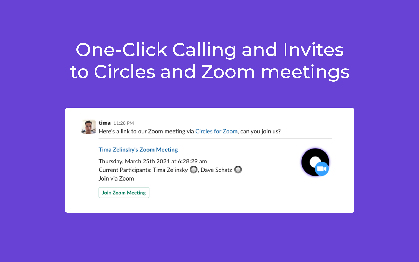 Circles Slack Integration