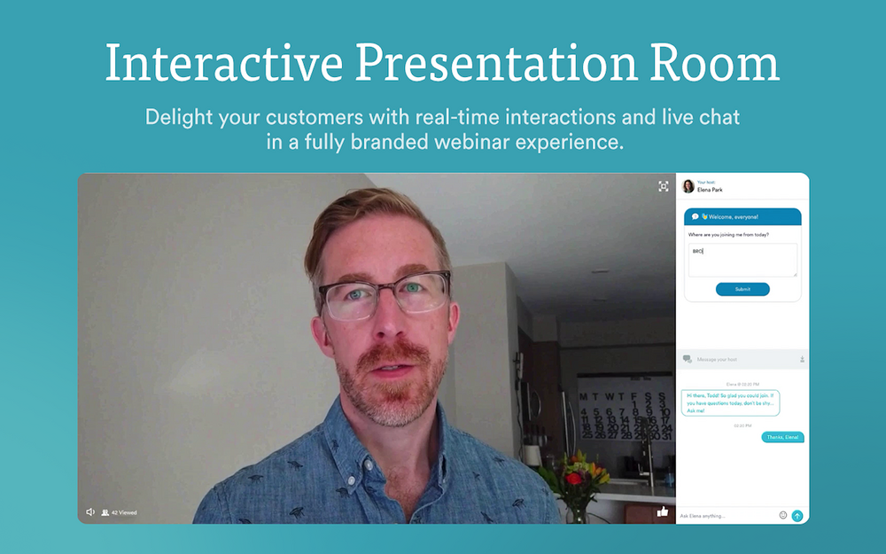 eWebinar primary marketing image — Marketing app on the Slack Marketplace
