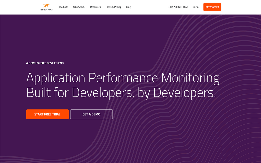 Scout APM primary marketing image — Developer Tools app on the Slack Marketplace