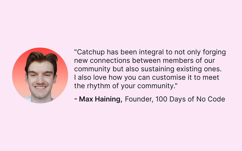 catchup settings interface — Social & Fun app on the Slack Marketplace