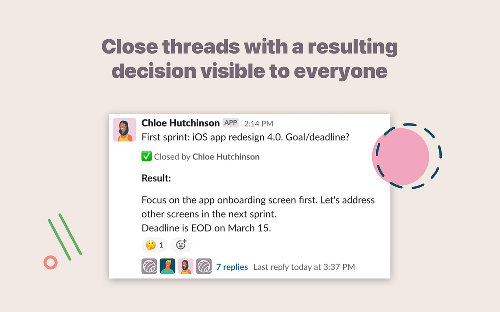 OnlyThreads dashboard view — Communication app on the Slack Marketplace