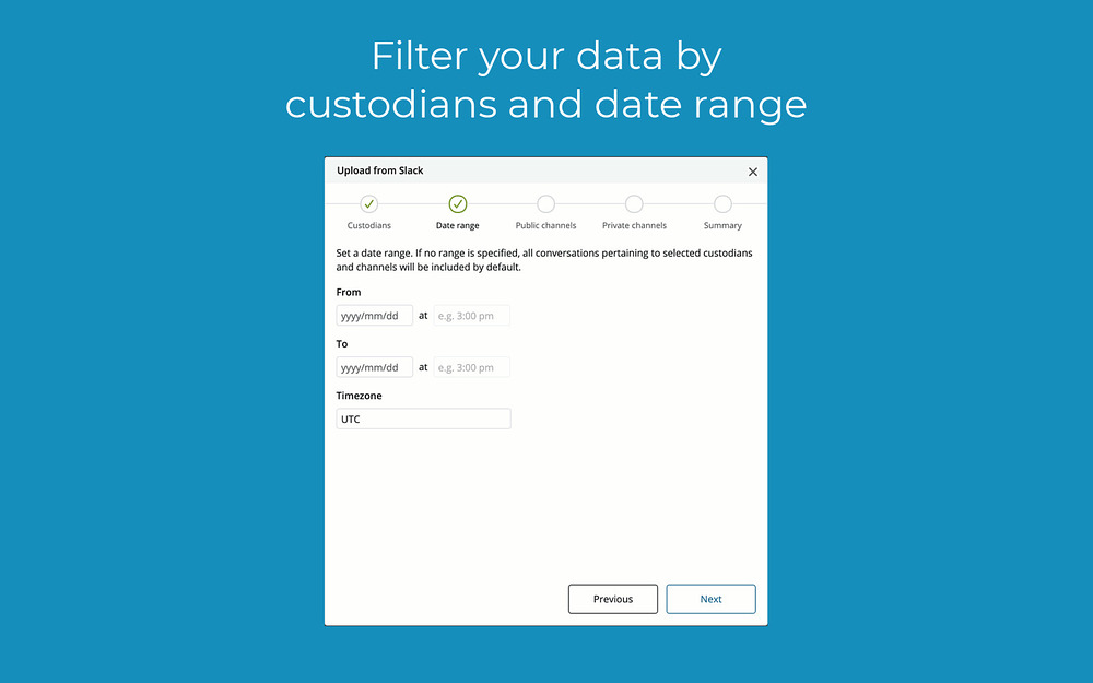 Everlaw Cloud Connector primary marketing image — Security & Compliance app on the Slack Marketplace