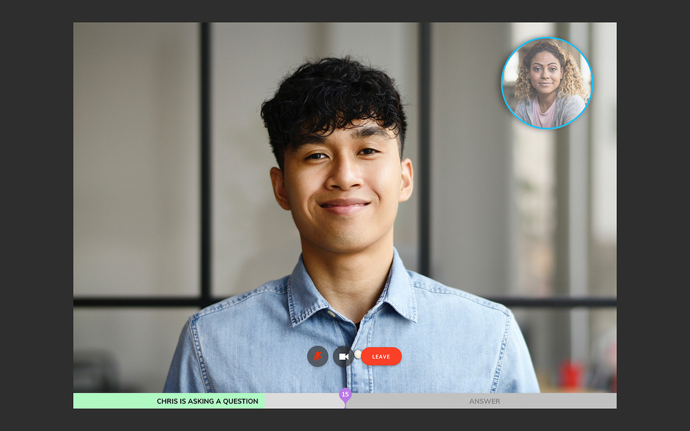 SuperQuickQuestion dashboard view — Voice & Video app on the Slack Marketplace