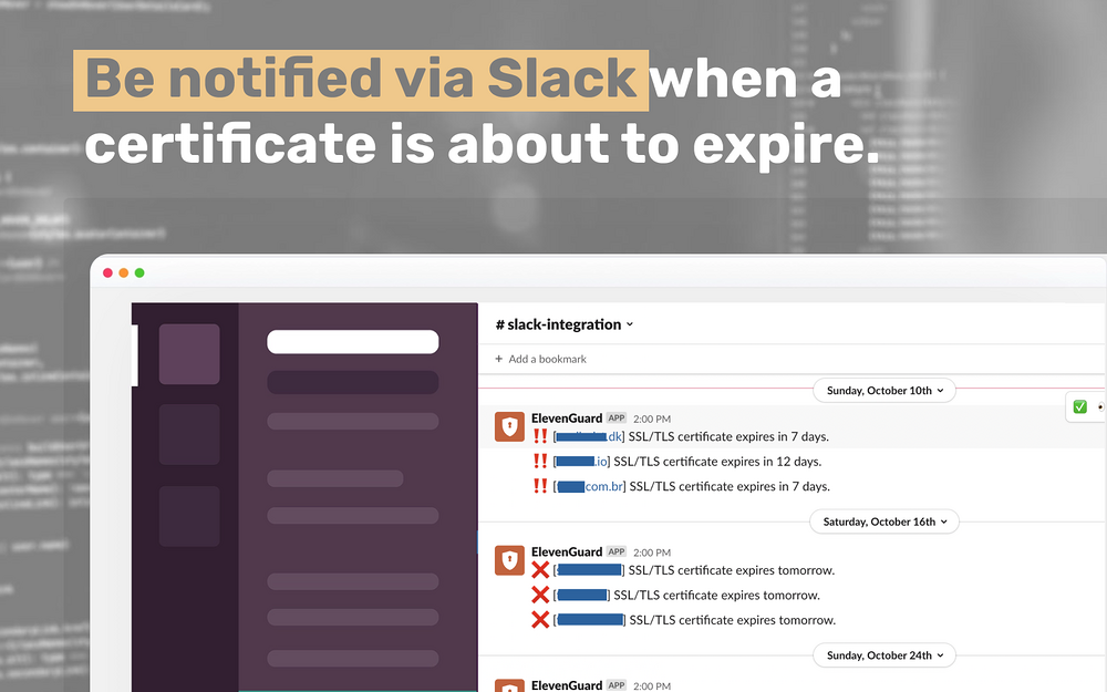 ElevenGuard feature detail — Security & Compliance app on the Slack Marketplace