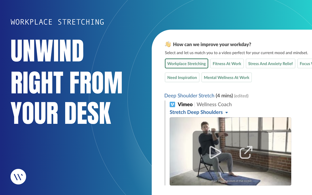 Wellness Coach primary marketing image — Health & Wellness app on the Slack Marketplace