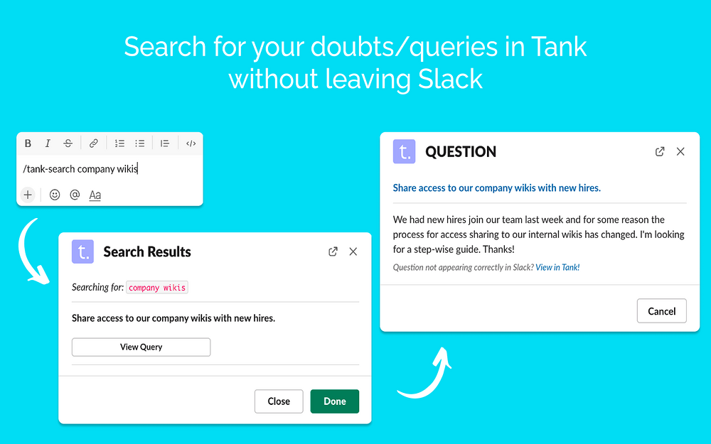 tank dashboard view — File Management app on the Slack Marketplace