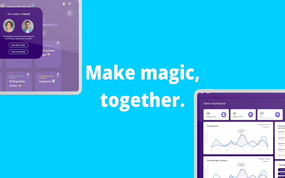 Pointr settings interface — Social & Fun app on the Slack Marketplace