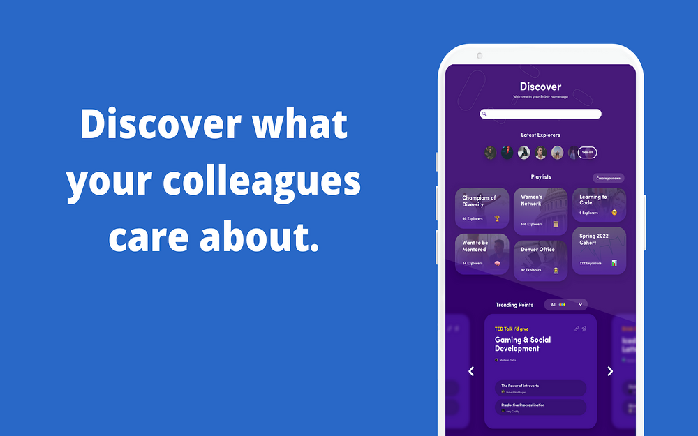 Pointr feature detail — Social & Fun app on the Slack Marketplace