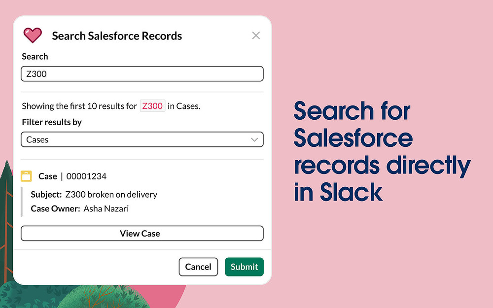 Service Cloud for Slack integration setup — Customer Support app on the Slack Marketplace