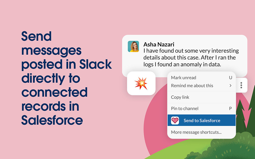 Service Cloud for Slack feature detail — Customer Support app on the Slack Marketplace