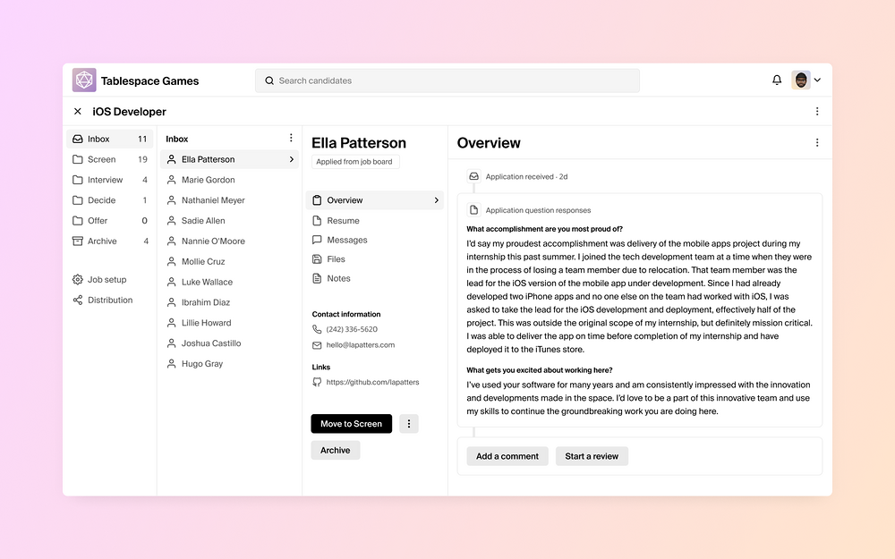 Polymer primary marketing image — HR & Team Culture app on the Slack Marketplace