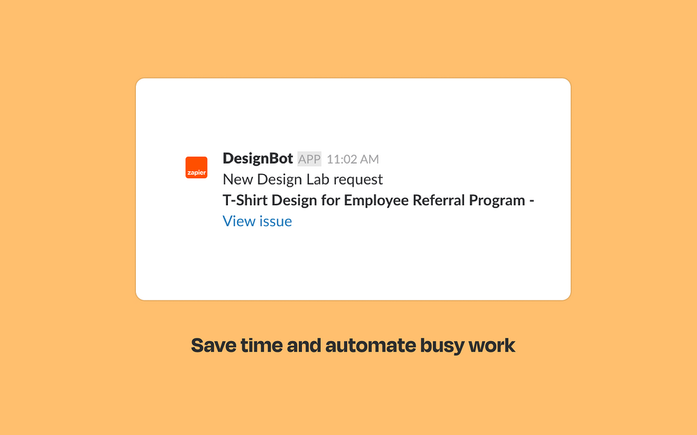 Zapier feature detail — Sales app on the Slack Marketplace