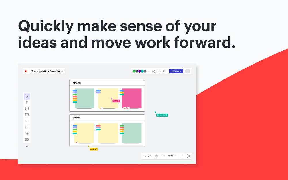 Lucidspark feature detail — Design app on the Slack Marketplace