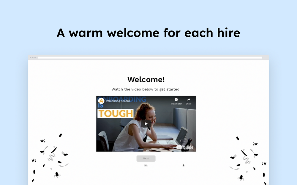 Aboard settings interface — Office Management app on the Slack Marketplace
