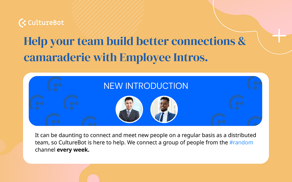CultureBot feature detail — Health & Wellness app on the Slack Marketplace