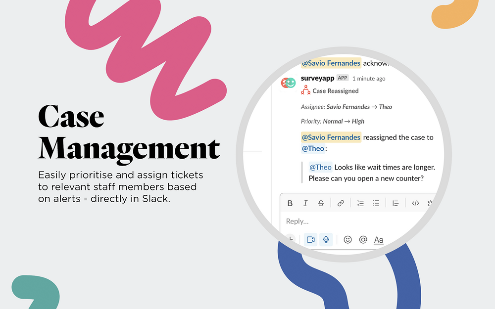 Surveyapp dashboard view — Analytics app on the Slack Marketplace