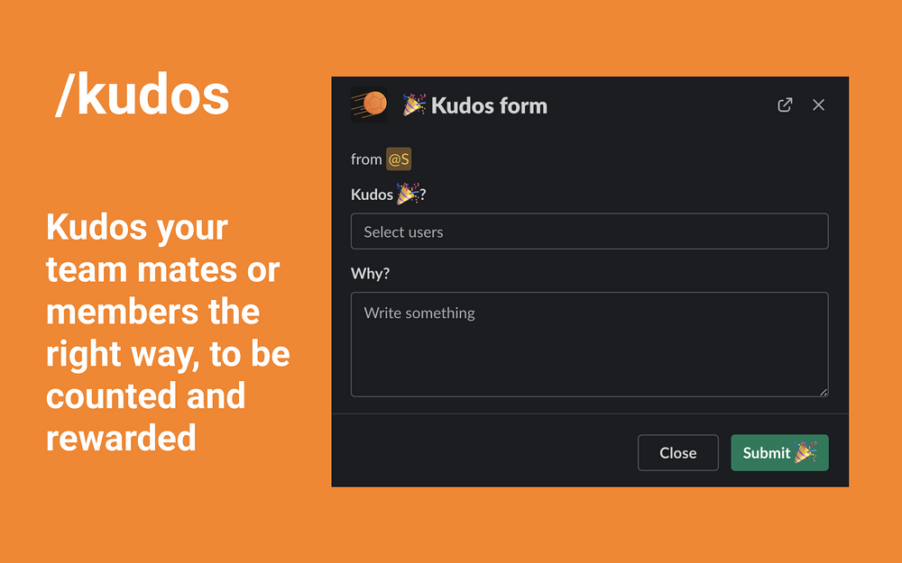 kick settings interface — Project Management app on the Slack Marketplace