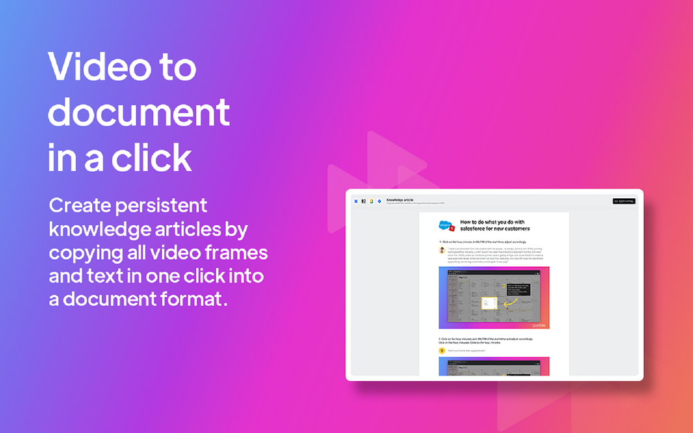 Guidde mobile preview — Communication app on the Slack Marketplace