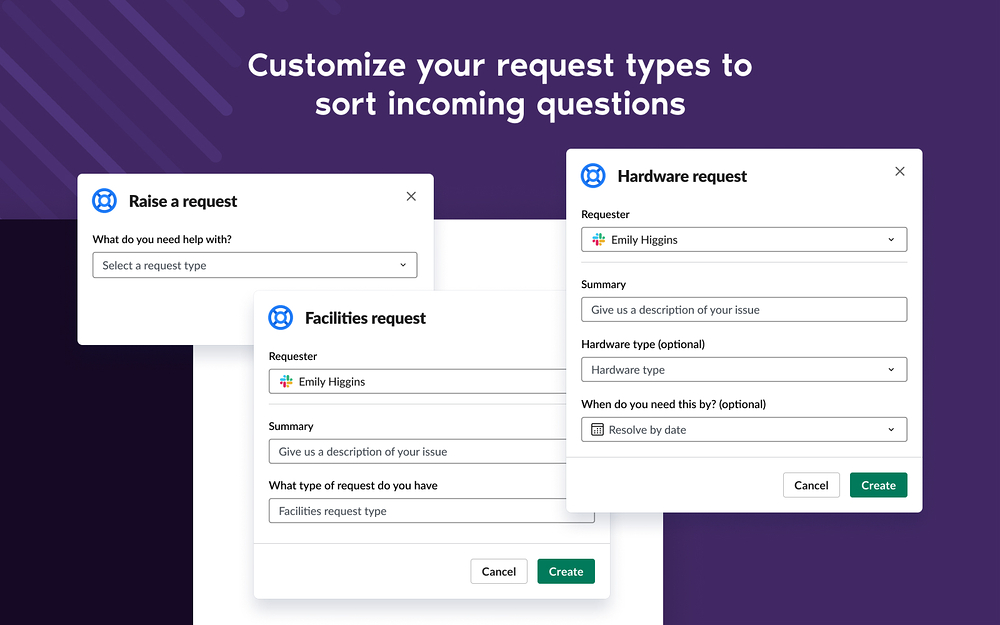 Atlassian Assist dashboard view — Office Management app on the Slack Marketplace