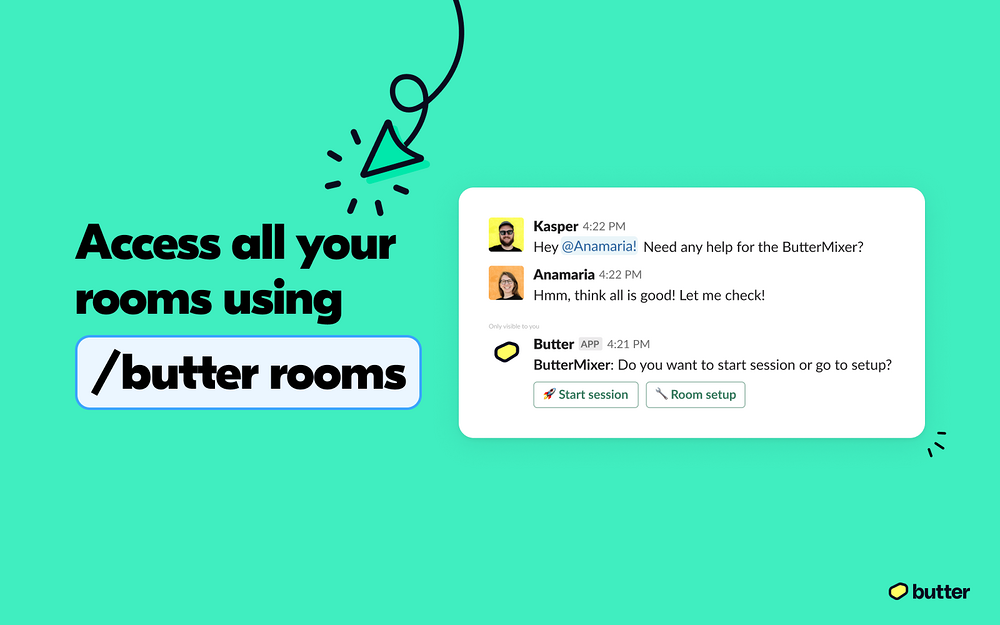 Butter feature detail — Voice & Video app on the Slack Marketplace