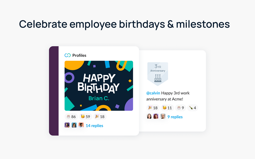 GoProfiles primary marketing image — HR & Team Culture app on the Slack Marketplace