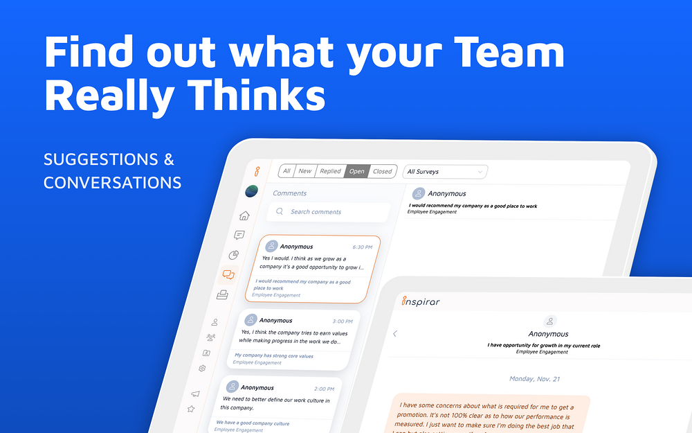 Inspirar settings interface — Office Management app on the Slack Marketplace