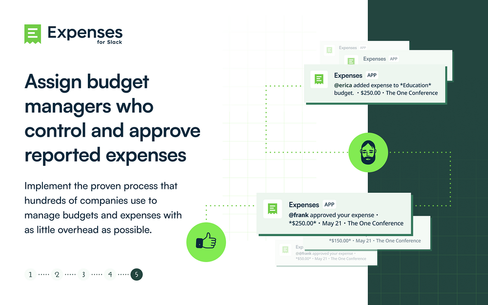 Expenses integration setup — Finance app on the Slack Marketplace