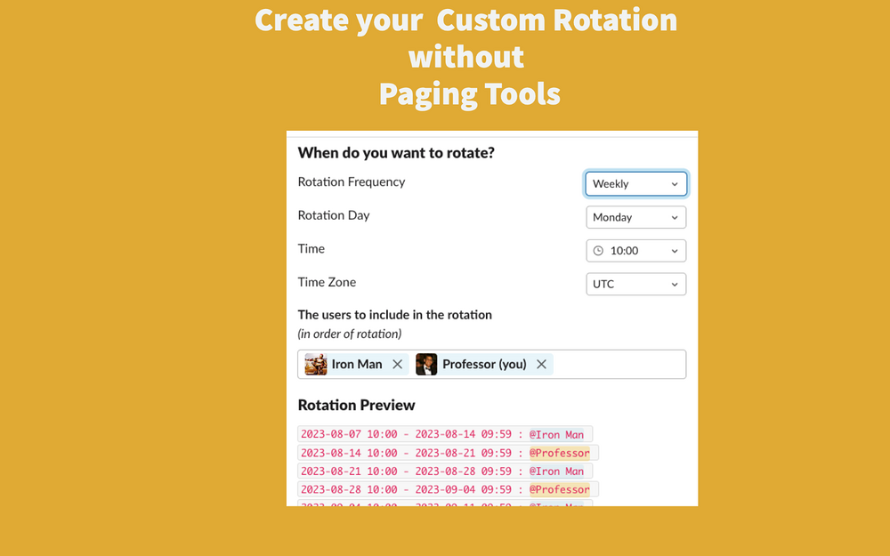 Pagerly integration setup — Brilliant Bots app on the Slack Marketplace