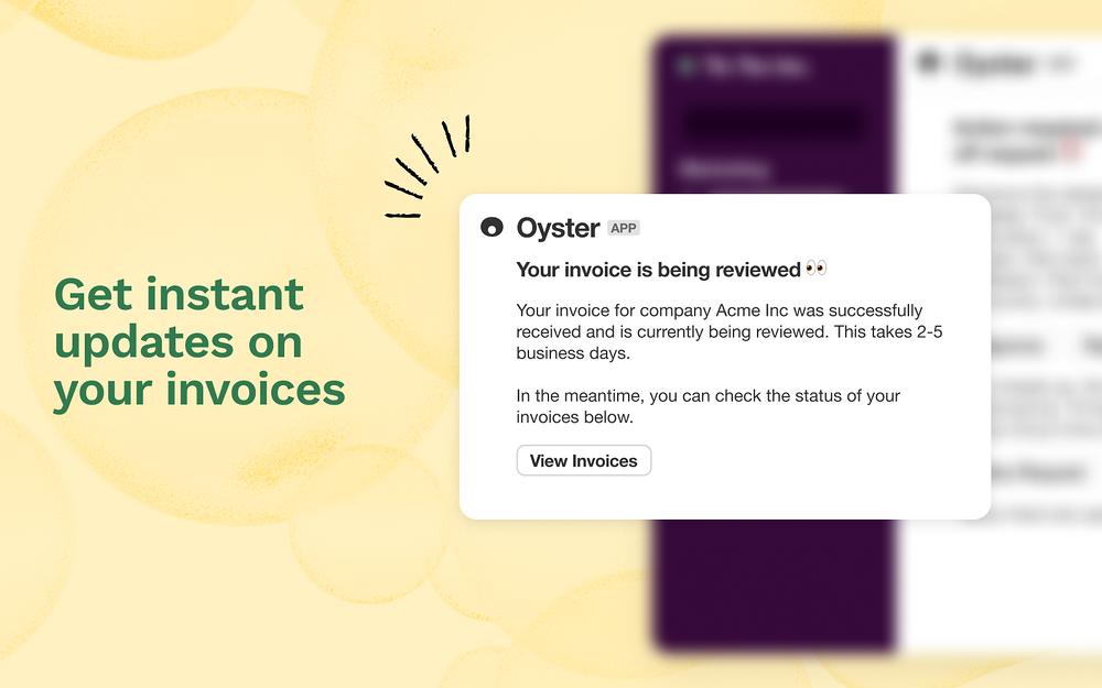 Oyster integration setup — HR & Team Culture app on the Slack Marketplace