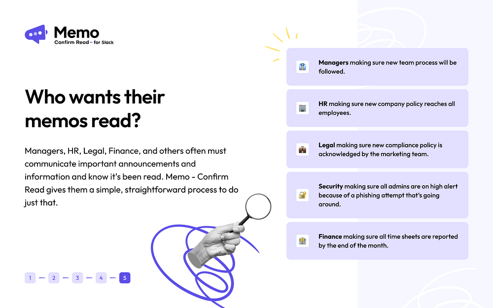 Memo - Confirm Read integration setup — HR & Team Culture app on the Slack Marketplace