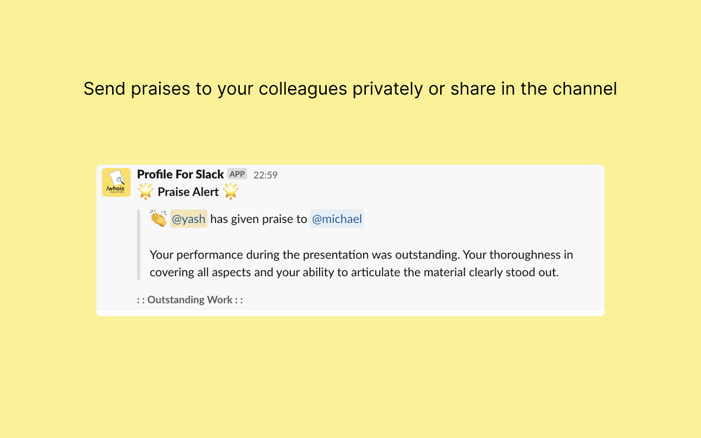 AI Profile For Slack integration setup — Brilliant Bots app on the Slack Marketplace