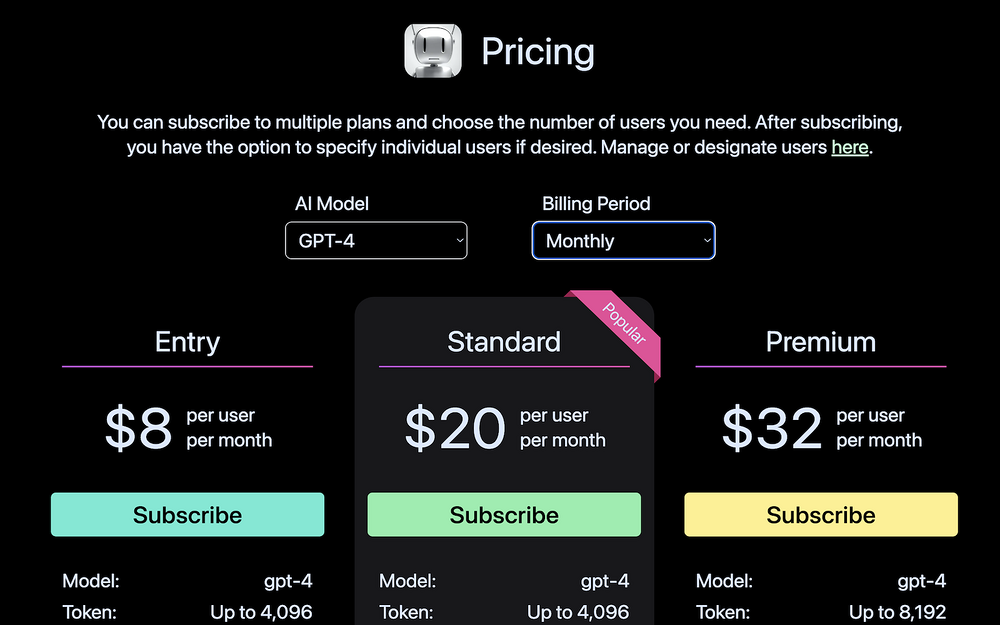 Q, ChatGPT for Slack mobile preview — Brilliant Bots app on the Slack Marketplace