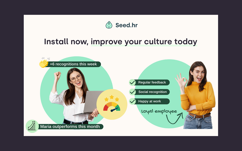SeedHR - Praise, Kudos & Shoutouts integration setup — Health & Wellness app on the Slack Marketplace