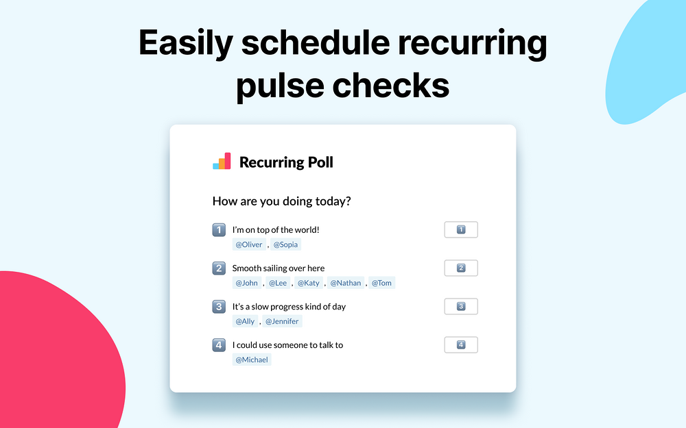 Simple Poll integration setup — HR & Team Culture app on the Slack Marketplace