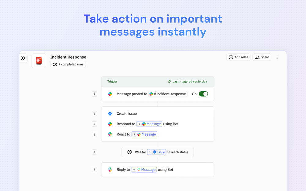 Relay.app feature detail — Sales app on the Slack Marketplace