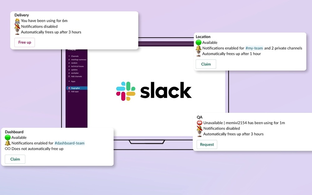 Staging primary marketing image — Brilliant Bots app on the Slack Marketplace